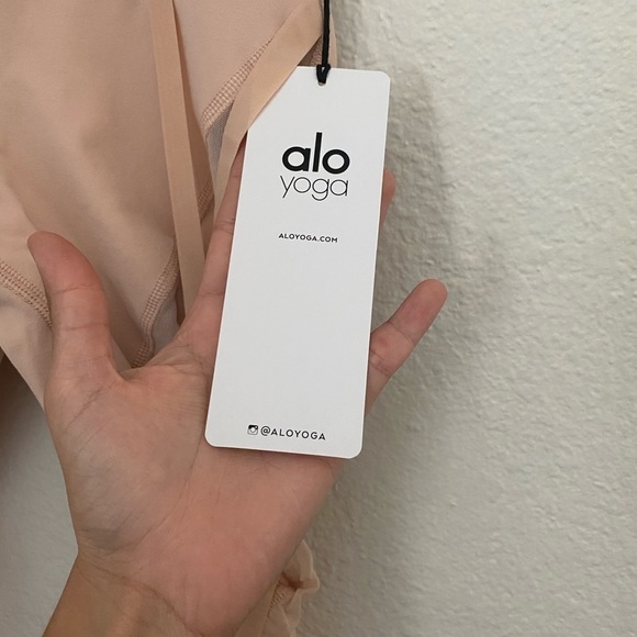 NEW Alo high waist stirrup pink leggings - Picture 5 of 6